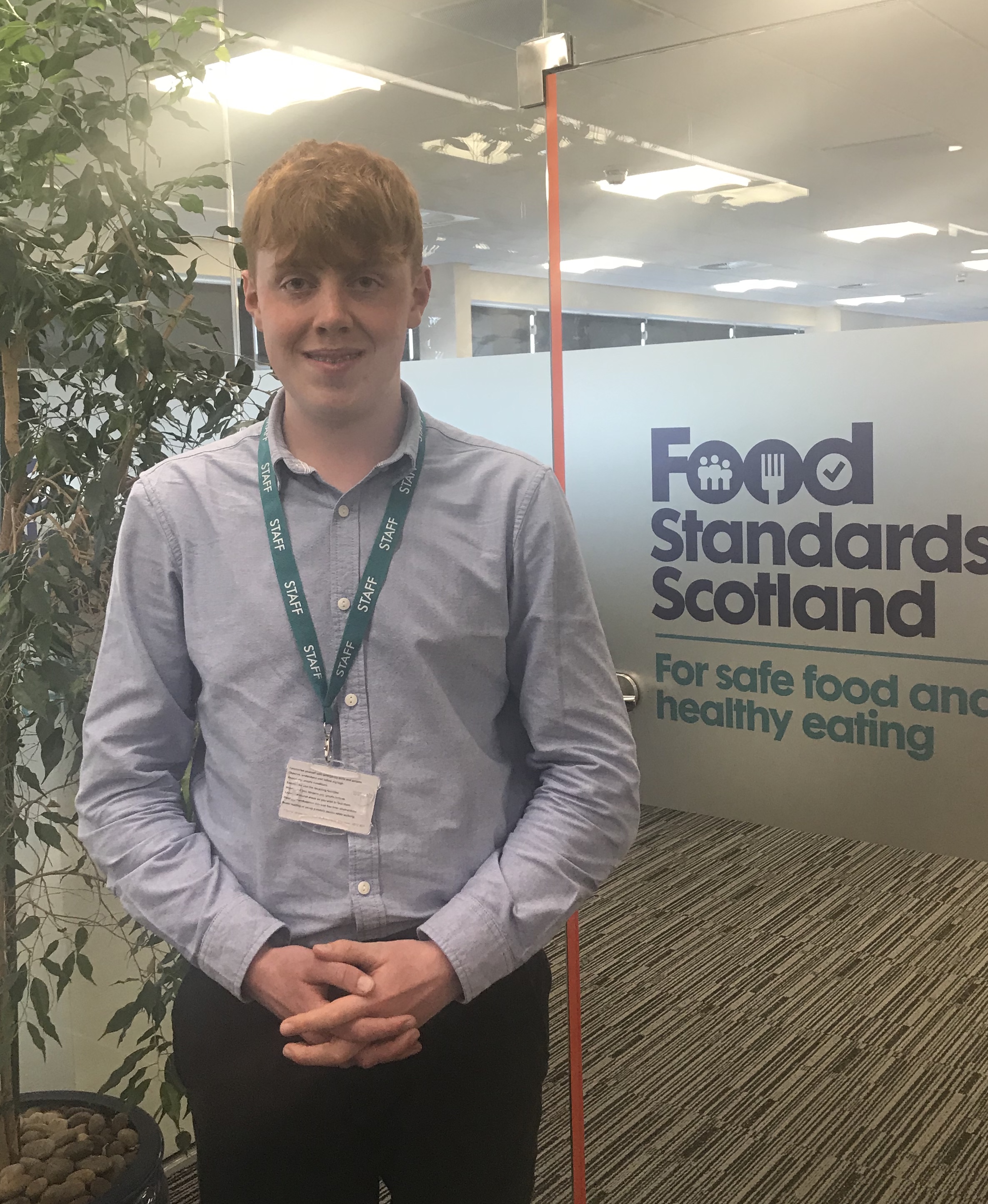 James - Career Ready Intern at Food Standards Scotland